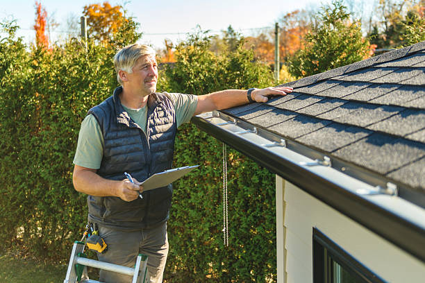 Professional Commercial Roofing technician working in Hathorne, MA